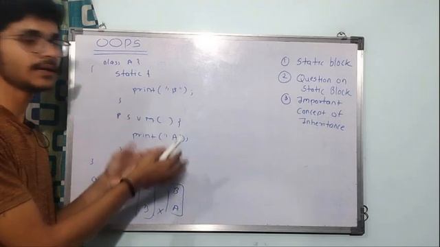 Static Block and Inheritance Hidden concept ( Hindi ) |  | OOP''s | For Beginners
