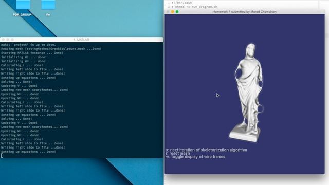 Skeleton Extraction by Mesh Contraction смотреть онлайн
