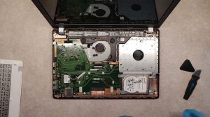 ASUS X551M DISASSEMBLY, HDD REPLACEMENT, BATTERY REPLACEMENT, RAM UPGRADE, CPU FAN CLEANING