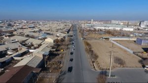 УРГЕНЧ С ПТИЧЬЕГО ПОЛЁТА. ЯНГИ УРГАНЧНИНГ ТЕПАДАН КУРИНИШИ.