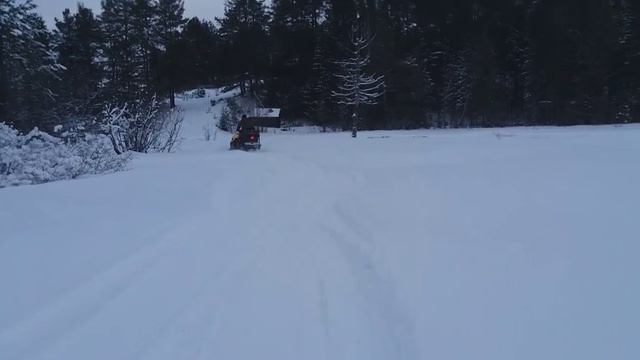 Что может снегоход STELC VIKING V 800!!! смотреть онлайн