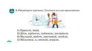 Русский язык 2 класс Урок 28 Тема: Зима