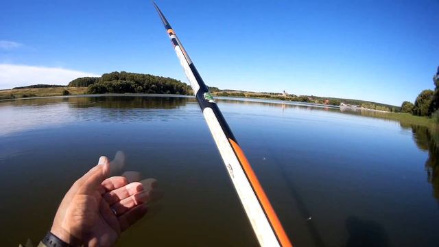 11 августа 2022 года БОКОВОЙ кивок на Подмосковном пруду! смотреть онлайн