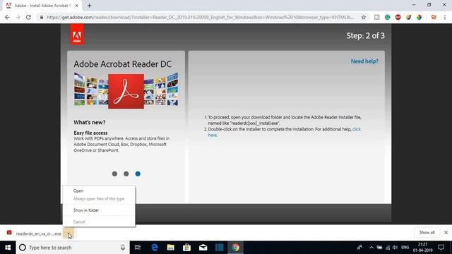 How to Install Adobe Acrobat Reader DC on Windows 10 | PDF Reader смотреть онлайн