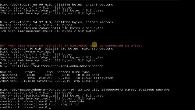 Linux.Расширение корневого раздела с LVM. Расширение EXT4 файловой системы.