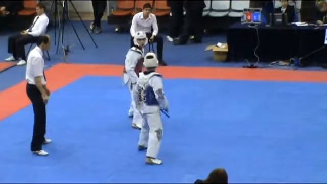 Первенство Москвы 2014. Елизаров Дмитрий. 2 бой. смотреть онлайн