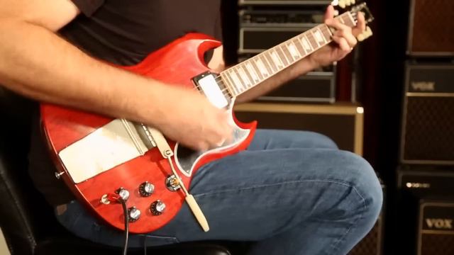 Gibson Custom Shop SG Standard VOS • SN: 033102 смотреть онлайн