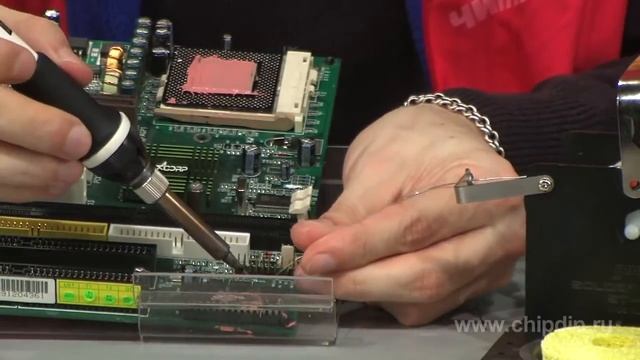 Подставка для паяльника и катушки припоя Goot ST-53 смотреть онлайн