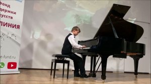 Захар Внутских, Д.Скарлатти, соната ре минор К.32 Aria