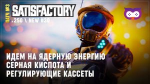 Серная кислота и регулирующие кассеты  Satisfactory #250