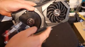 MSI Gaming GeForce GTX 1660 Super 6GB GDRR6  Unboxing And test