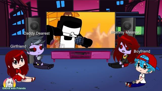 FNF Characters React to Friday Night Funkin' Memes Part 1 | Gacha Club смотреть онлайн