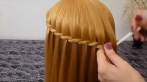 Прическа Водопад