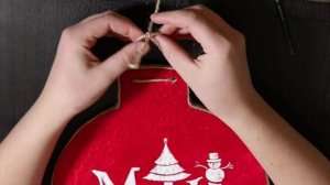 СУПЕР ИДЕЯ! Новогодний шар ИЗ КАРТОНА НА ДВЕРЬ/ christmas ball