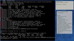 Arch Linux installation recording to kernel 6.1.3-arch1-1 (testing)