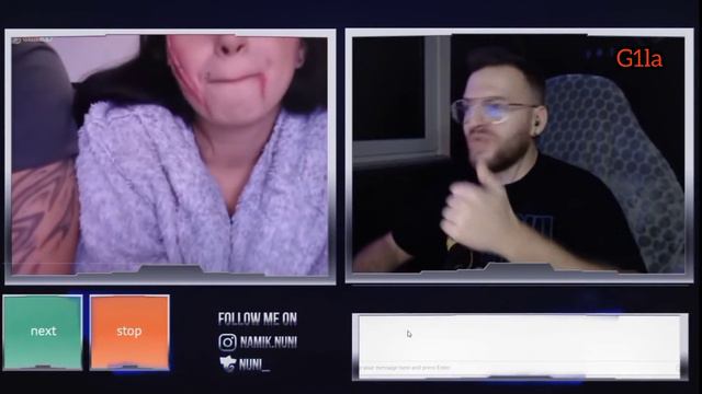 NUNIJU SE SKINULA GO*A DJEVOJKA *omegle* (on u soku) смотреть онлайн