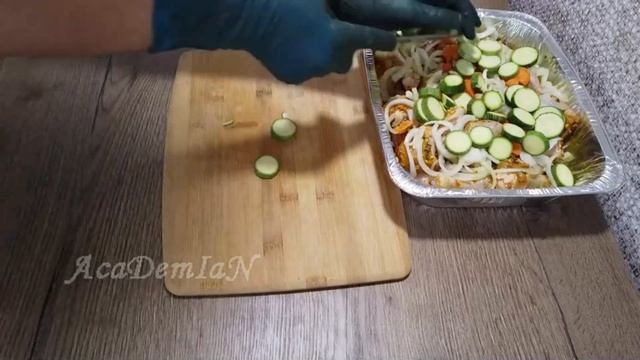 Курица запечённая в духовке.