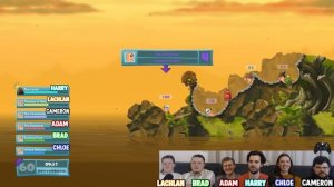 6 Player Worms Shenanigans