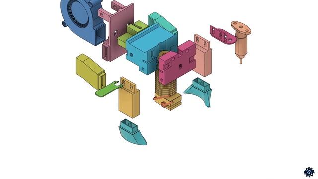Two Trees Sapphire Pro - Новая версия крепления хотэнда Trianglelab E3D
