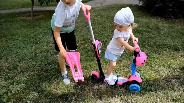 Мой первый самокат BEST Scooter. смотреть онлайн