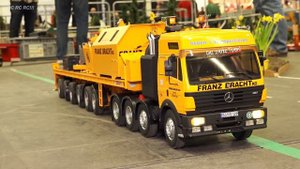 10 AXES RC TRUCK MERCEDES-BENZ!! RC EXCAVATOR, RC TRACTORS, RC BOAT WATERWORLD