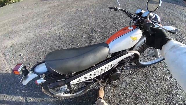 Honda MT250 Elsinore Offroad Trail Riding смотреть онлайн