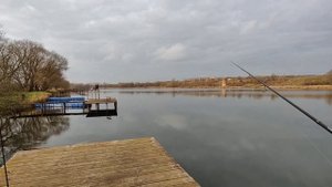Рыбалка на щуку и окуня на озере Лютце.