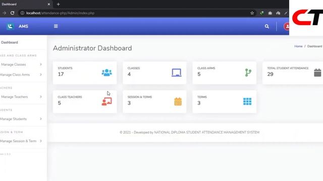 Student Attendance Management System PHP Project with Source Code