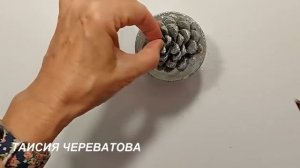 4 идеи  ПОДЕЛОК из КРАШЕНЫХ ШИШЕК своими руками НЕВЕРОЯТНАЯ КРАСОТА.декор дома.DIY поделки из шишек