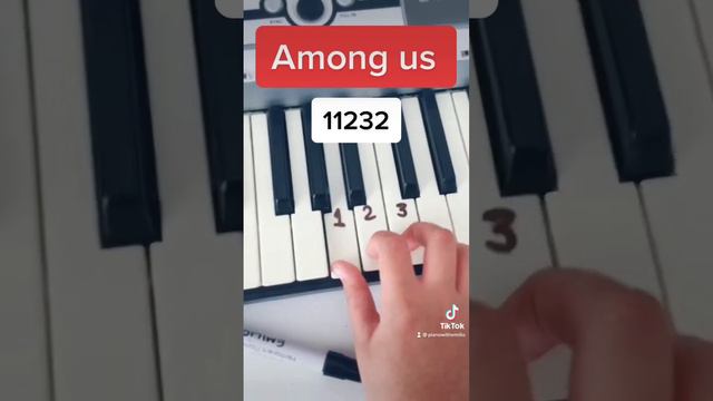 Among Us Piano Tutorial (Fake) 🎹