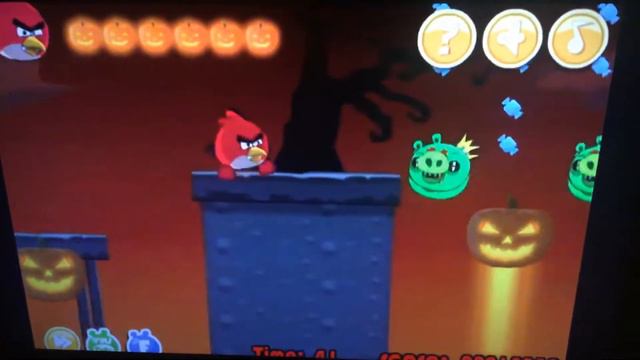 Angry birds Halloween adventure flash game смотреть онлайн