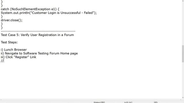 28. Writing Selenium Test Cases Part-2 смотреть онлайн