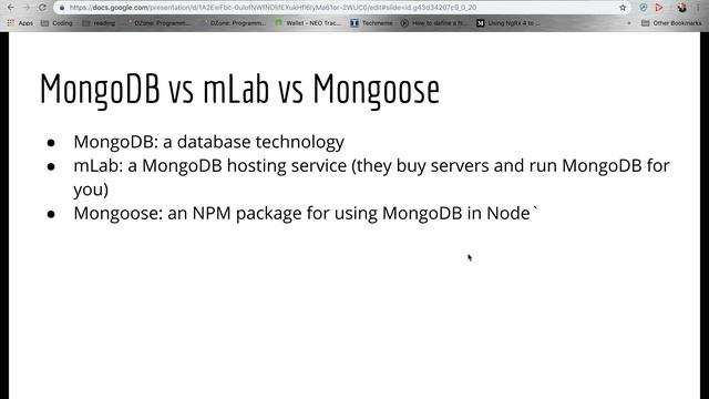 Bits of Good Bootcamp: Mongo vs mLab vs Mongoose смотреть онлайн