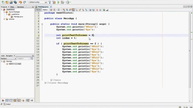 Week 02 Intro to Java Programming Part 7 смотреть онлайн