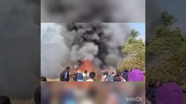 В Непале при взлёте разбился пассажирский самолёт