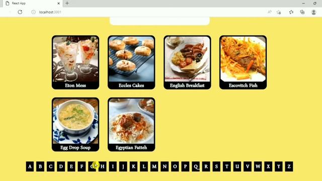 React Js| Food Recipe App| TheMealDB API | react-router-dom|2022