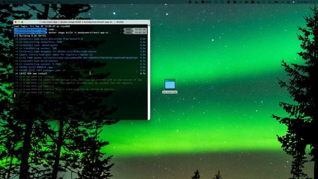 how to initiate your own react app in just 30 seconds using docker смотреть онлайн