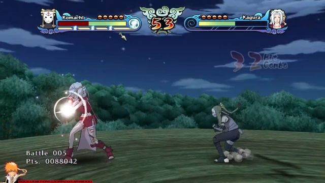 Naruto Shippuden Clash of ninja Revolution 3 Komachi Score Attack 60fps смотреть онлайн