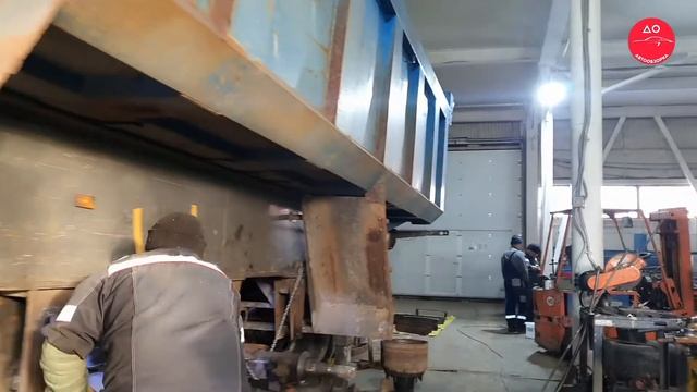 Ремонт самосвального полуприцепа Shmitz | Ремонт полуприцепа шмитц за 18 дней