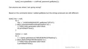 iOS : Java string encrypt