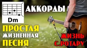 ПРОСТАЯ ЖИЗНЕННАЯ ПЕСНЯ ПОД ГИТАРУ (АККОРДЫ) КАК ИГРАТЬ НА ГИТАРЕ (COVER) ЖИЗНЬ - СОФИЯ РОТАРУ