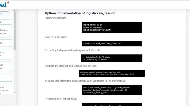 Module 2 Regression | Introduction to Classification Algorithms | Data Science