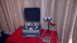 Катушечный магнитофон Комета-МГ201, 1974 г. СССР. Reel tape recorder "Comet-MG201M", 1974, the USSR