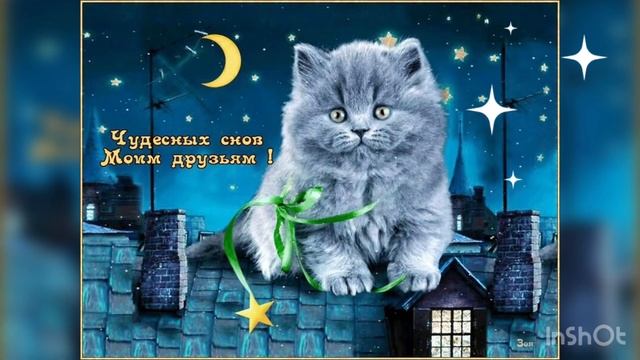 Спокойной ночи ? Приятных и добрых снов ??? смотреть онлайн