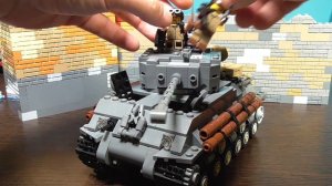 Раритетный Шерман от Брикмании / Легкая восьмерка / Обзор конструктора