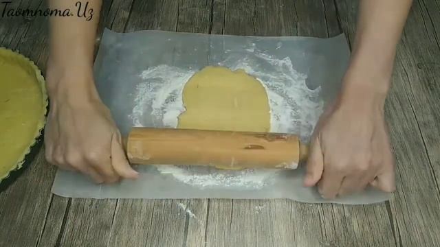Чтобы пирог удался возьмите ледяное масло Идеальный пирог из песочного теста с джемом | Taomnoma.Uz смотреть онлайн