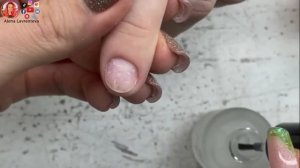 Преображение ногтей грызунов - наращивание на типсах / Часть 2