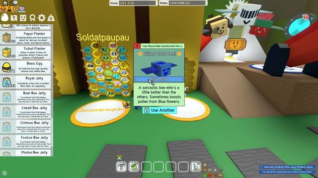 Lp. От Нуба До Бога #18 КУПИЛ БАБЛ МАСКУ и НОВЫЕ ОДАРЕНКИ и РОЯЛ ЖЕЛЕ • Bee Swarm Simulator Roblox смотреть онлайн