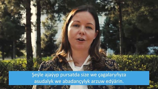 Congratulatory message from UNICEF Representative in Turkmenistan Christine Weigand on Novruz смотреть онлайн