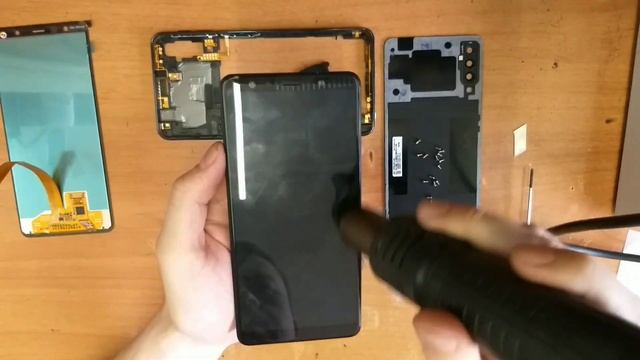 Samsung A7 2018 Замена дисплея смотреть онлайн